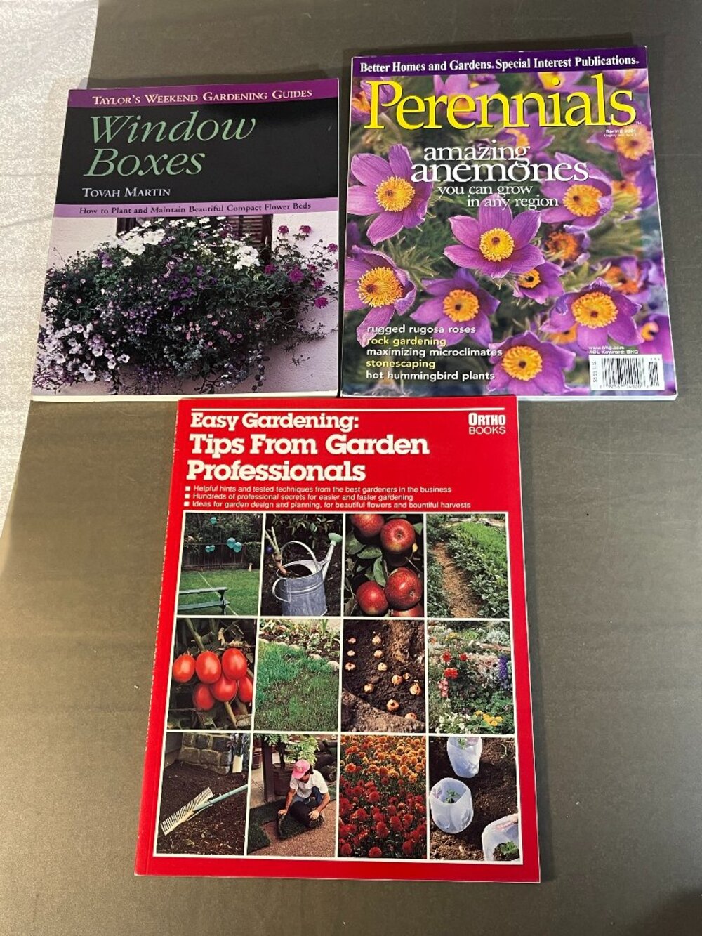 3 Assorted Gardening Books (See notes for details)
